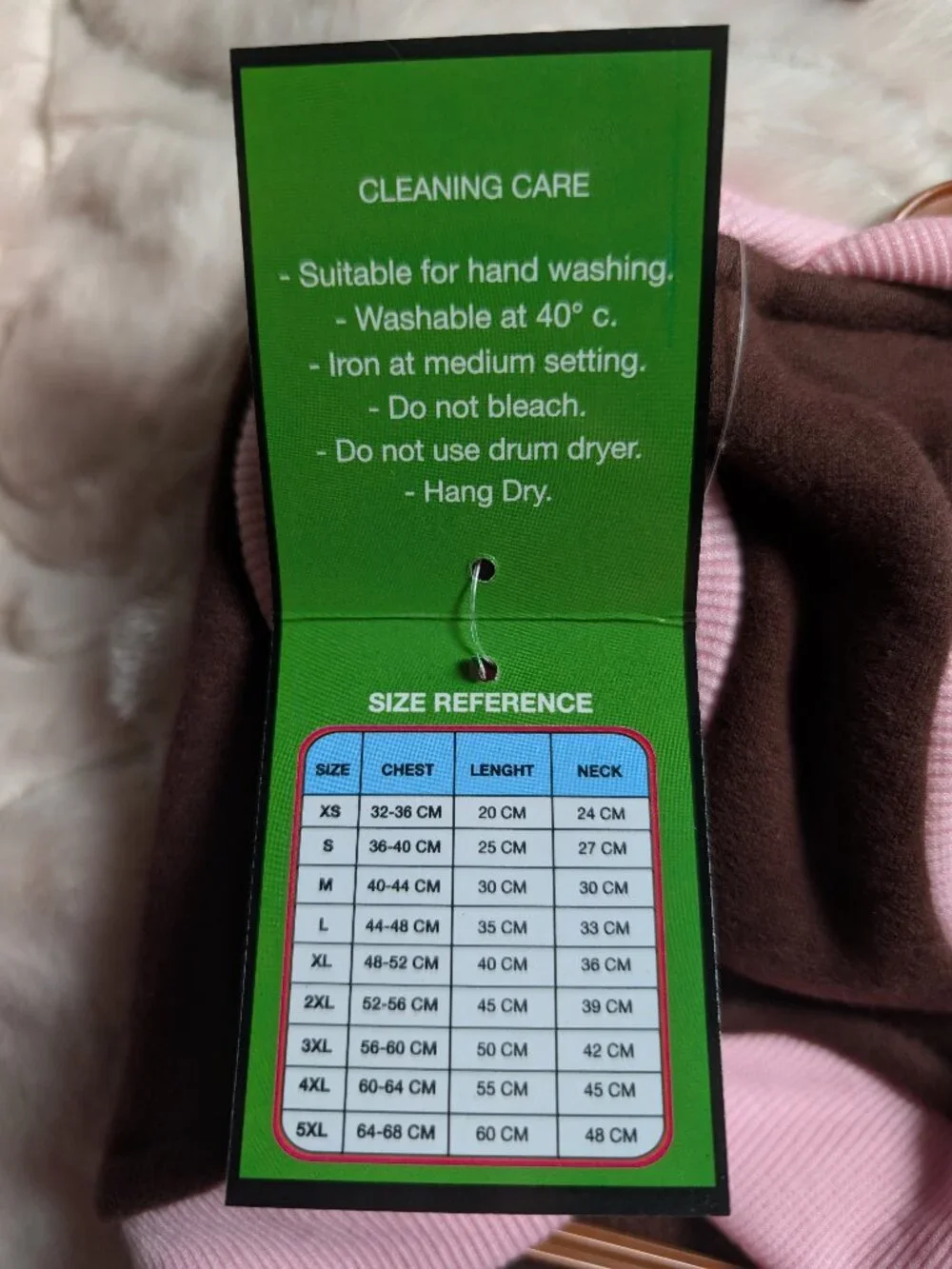 Pet apparel